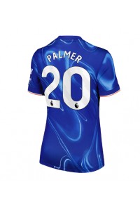 Chelsea Cole Palmer #20 Fotballdrakt Hjemme Klær Dame 2024-25 Korte ermer